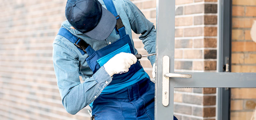 Pivot Storefront Door Locks Installation in Cerritos, California